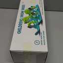 Mini Ski Skates, Mini Ski Shoes Adjusable Skiboards Attach to Skis Boots Snowskates Snowblades Skiboards for 30-38 Size Downhill Slopes Winter Sport (Colorful)