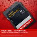 SANDISK 256GB Extreme PRO SD UHS-I Card - Up to 250MB/s Read Speed and 170MB/s Write Speed, 4K UHD, Full HD, U3, and V30 - SDSDXXJ-256G-GSCIN