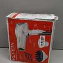 REVLON Infrared Hair Dryer with Diffuser & Concentrator - Ionic Ceramic Blow Dryer for Frizz Control, Shine, Soft Hair & Moisture Protection - 1875W Professional Salon-Quality (White) (Full Size)