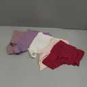FINETOO 6 pack Seamless Underwear for Women Sexy Low Rise Hipster Wave Edge No Show Bikini Panties Womens Cheeky S-XL (Medium)
