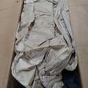 Hoteel 10x30 Pop Up Canopy Tent Heavy Duty Without Sidewalls, Waterproof Party Tent, Easy Set-up Commercial Instant Tents with Roller Bag & Sandbags, Hexagonal Leg (Khaki)