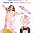 for Galaxy Tab S6 Lite Case - with Pen Holder Cute Cartoon Unicorn Silicone Cover with Rotating Stand & Strap Girly Teens Girls for Samsung Galaxy Tablet S6 Lite 10.4" Cases