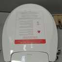 Brondell Bidet Toilet Seat Non-Electric Swash Ecoseat, Fits Elongated Toilets, White - Dual Nozzle System, Ambient Water Temperature - Bidet with Easy Installation