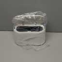 LTWQLing Mini Trash Can with Lid  Removable Small Garbage Can, Tiny Plastic Trash Bin, Pop Up Countertop Wastebasket, Counter Garbage Lint Bin for Bathroom,Office,Kitchen,Desk,Coffee Table(White)