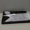 Wireless Keyboard and Mouse Combo,2.4G Full Size Wave Keys Ergonomic Keyboard with Wrist Rest for Natural Typing, 3 DPI Adjustable Ergonomic Silent Mouse for Computer/Laptop/Windows/Mac (Black)