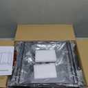 Kitstorack Laundry Basket Organizer, Laundry Hamper with Shelf & 2 Pull-Out Removable Bags, Dirty Clothes Hamper Organizer for Laundry Room Bathroom and Dorm, 2 x 11.8 gallons (44.5L) (Rustic BrownBlack)