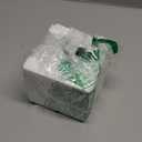 PHITRIC Christmas Decorations Indoor, 3 pcs Sparkling Snowman Globes with LED Lights and Timer, Tabletop Xmas Decor for Fireplace, Table, Home Decor Indoor