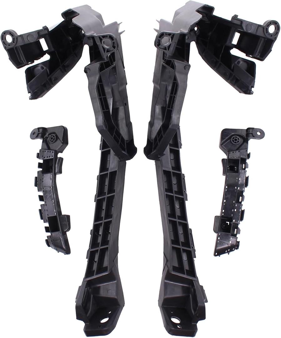 ApplianPar Front Left and Right Bumper Headlight Bracket Mount Support Retainer Kit for Honda CR-V 2012-2014 Pack of 4