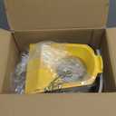 Presto 04820 Poplite Hot Air Popcorn Popper - Built-In Measuring Cup + Melts Butter, Easy to Clean, Built-In Cord Wrap, 18 Cups, Yellow