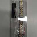 MioHHR Metal Band Compatible with Apple Watch Bands 49mm Ultra3/2/1,46mm Series 11 10,45mm Series 9 8 7,44mm Series 6 5 4 SE,42mm Series 3/2/1,Stainless Steel iWatch Bands for Women, Silver/Gold