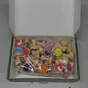 Wooden Alphabet Stamps & Number Letter Stamps for Kids - Montessori Learning Toys with Flashcards, ABC Spelling & Math Games for 3 4 5 Year Olds, Classroom Art Crafts Preschool Supplies