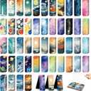 48 Pieces Magnetic Bookmarks Magnet Page Markers – Cute Magnet Bookmark Clips with Storage Boxes – Bookmarks for Reading Women & Men – Christmas Gifts & Teacher Gifts