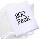 Sheet Protectors, Clear Sheet Protector for 3 Ring Binder, Page Protectors - Top Loading, 3 Hole Punched - 8.5 x 11 Inches - Archival Safe for Photos or Printed Copy - Holds Multiple Sheets - 200 Pack