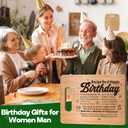 3 x Birthday Gifts for Women Men,Best Friend Birthday Gifts for Her Him,Year Old Birthday Gifts for Women Friendship,Birthday Gift Ideas for Dad Mom Sister Girls,Happy Birthday Decorations Cutting Board