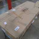 EnHomee Queen Size Bed Frame with Adjustable Upholstered Headboard, Modern Wave Design Queen Platform Bed Frame with Storage Shelf and Charging Station, Noise-Free, No Box Spring Needed, Beige