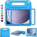 TOEVEK Kids Case for Samsung Galaxy Tab A9 Plus 11" Tablet, Built-in Screen Protector, Shockproof Handle Stand Protective Cover for Samsung Galaxy Tab A9+ 11 Inch 2023(SM-X210/X216/X218), Blue