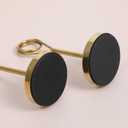 12Pcs Premium Table Number Holders Gold Table Place Card Holders with Weighted Base Stand and Clip Small Tables Card Holder Pictures Photo Holder for Centerpieces, Christmas, Wedding Party