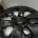 17 inch Hubcap Wheel Covers Compatible for 2019-2025 Toyota RAV4, Durable ABS Plastic Rim Covers (Set of 4), Fit for 19-25 RAV4 17" Standard Wheels - Snap On Tire Cover Replacement (Glossy Black)