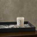 Leather Decorative Tray with Unique Animal Pattern, Organizer for Living Room Coffee Table, Ideal for Candle, Perfume, and Cosmetic Storage (14.8" x 10.2" x 1.4")