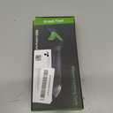 Caulking Tool 5 in 1 Silicone Caulking Grout Removal Sealant Finishing Tool with Grout Scraper, 6 Exchange Silicone Pads, Adhesive Residue Scraper Seam Repair Kit for Kitchen Bathroom (Green)