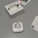 Smart Ring with Vibration Alerts, health tracker ring with Body Temperature Monitor, Heart Rate, Sleep & Fitness Tracking, Waterproof Activity Ring for Men & Women, No App Fees (Silver, 10#)