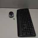 seenda Wireless Bluetooth Keyboard and Mouse Combo, COE200 Ergonomic Wireless Keyboard Mouse with Wrist Rest, Multi-Device Connection, Full-Size, Compatible for Computer/Laptop/Mac/MacBook, Black