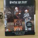 Haunted Hill Farm Lifesize Animatronic Two-Headed Clown with Lights and Sound, Indoor/Covered Outdoor Halloween Decoration