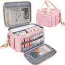 Carrying Case Compatible with Cricut Joy Xtra Smart Cutting Machine, Portable Travel Bag Fit for Cricut Joy Xtra Extra Accessories and Supplies (Bag Only) (Pink)