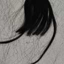 BOGSEA Clip in Bangs Real Human Hair Bangs Hair Clip with Temples Hairpieces for Women Natural Looking Fringe Hair Extension for Daily Wear(Wispy Bangs, (Black))