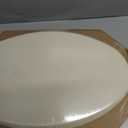 Mayfair Cassel Slow Close Toilet Seat, Easy Clean, Non Slip Premium Wood Seat, Easy Install, Made in USA, Elongated, Bone