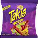 DRINKOLIN Takis Fuego Tortilla Chips, 1oz Pouches, Pack of 40 Perfect Snack BB 1/15/26