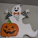 Glitzhome 2.67-ft Lighted Ghost Yard decoration