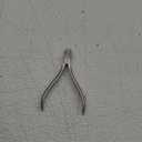 Revlon Half Jaw Cuticle Nipper, Manicure Tool for Nail Care, Hangnail Clipper, For More Precise Trims, Non-Slip Grip, Stainless Steel, 1 Count