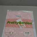 PRETTYGARDEN Womens Summer Tops Sleeveless V Neck Shirts Ruffle Loose Tank Top Smocked Work Flowy Dressy Casual Blouses (Medium, Pink)