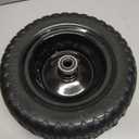 11x4.00-5 Flat Free Tire and Wheel Assembly, 3/4" Bearings