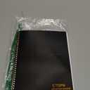 TOPS Products Journal Notetaking Planner, Wirebound, Ruled, 8-1/2"x6-3/4", Black (TOP63827) , White