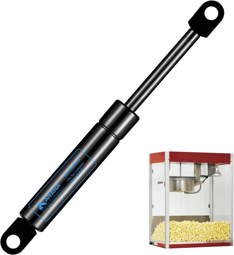 Qty (1) 516066 7 inch Gas Strut Shock Prop Spring Lift Support for Paragon Popcorn Machine Part Accessory Compatible with Paragon Popcorn Machine PRGN516066