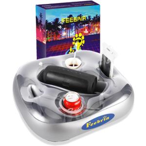 Upgraded Pool Drink Holder Drink Float for Hot Tub,Beach and Party Decor (Sliver)
