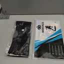 INDEEMAX 2 Pack Ankle Brace for Sprained Ankle, Arch Support Compression Sleeve Socks for Women & Men, Achilles Tendonitis Brace Wraps for Plantar Fasciitis, Foot Swelling Relief (Black, Medium)