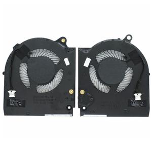 Fleshy Leaf Laptop CPU+GPU Cooling Fan for Dell Alienware M15 R5/R6 Ryzen 5/6 2021 Series, 12V, 4-Pin, 2 Fans