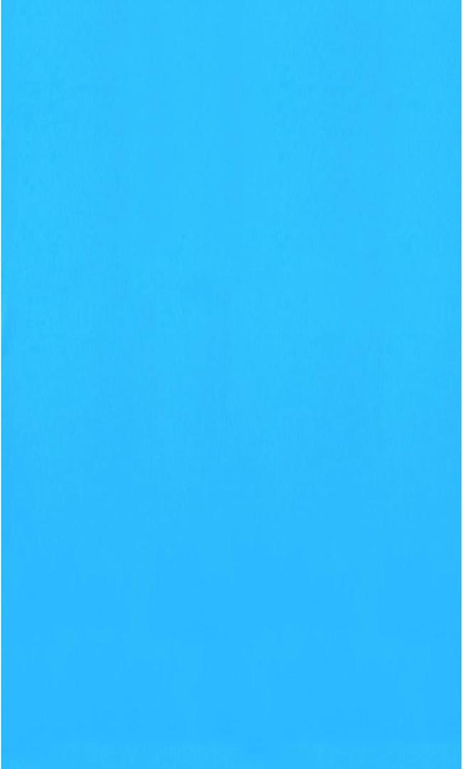 Blue Wave Overlap 21 ft Round Pool Liner for Above-Ground Steel Wall Pools – Weather Resistant Standard Gauge Vinyl with Welded Seams - Solid Blue Finish, Fits 48/54-In Depth – Pool Accessories
