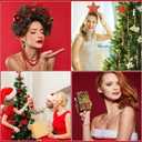 Ferreve 1290 Pcs Christmas Beads Assorted Crystal Rondelle Light Beads for Jewelry Making AB Beads Faceted Glass Beads with Bead Assortments for DIY Necklace Bracelet Earring Crafts(Retro Color)