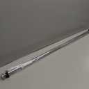 Amazer Spring Tension Shower Curtain Rod, 42-72 Inches Rust-Resistance Shower Curtain Rod Bathroom Rod, Chrome