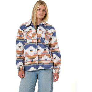 Roxy Women's Trippin Zip Up Hoodie (White, S)