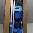 Cordless Pool Vacuum for Inground & Above Ground Pools: 23.8 GPM Powerful Stable Suction, Telescopic Pole up to 90.6", 60-Min Runtime, Extra-Large Filter & Rechargeable Pool Cleaner for Spas/Hot Tubs
