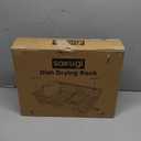 Dish Drying Rack - Stainless Steel Dish Rack for Kitchen Counter, Large-Capacity Dish Drainer with Cutlery Holder, Kitchen Organizer for Dishes, Spoons and Forks