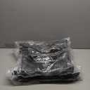 SWTYMIKI Kitchen Island Cart on Wheels - 4 Tier Rolling Kitchen Table Cart with Storage Shelves, 6 Removable Hooks& Locking Casters, Coffee Bar Cabinet for Dining Room Pantry Office, Espresso (28x11.81in)