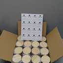 Thick Candle Jars for Making Candles 16 Pcs, 7 OZ Empty Jars with Wood Lids for Candle Making, Sample Container, Clear