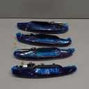 Exterior Door Handle, 4PCS Black Front Rear Driver Passenger Compatible with 2007-2014 Chevy Silverado Suburban Avalanche Tahoe, GMC Sierra Yukon Cadillac Escalade Replace 20828258 22738721