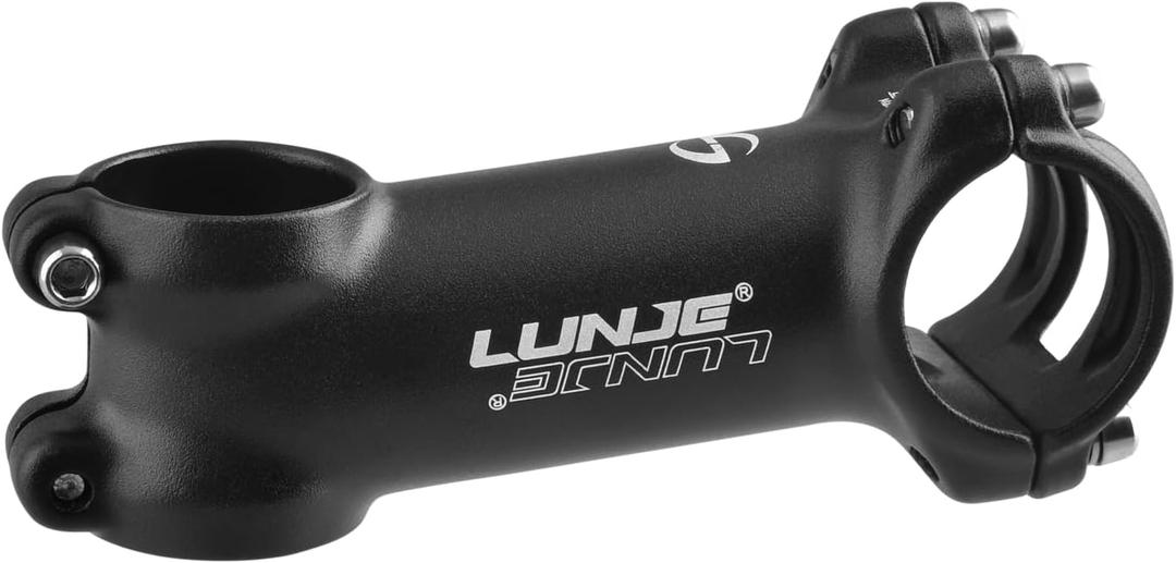 TRIWONDER 31.8 Bike Stem 7 Degree 60mm 70mm 80mm 90mm Bicycle Handlebar Stem Riser Bar Clamp for Mountain Bike, Road Bike, BMX, MTB (31.8 x 80 mm)